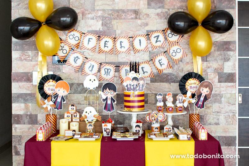 El cumpleaños de Agus lleno de magia con Harry Potter - Todo Bonito