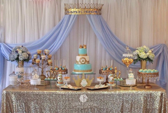 Mesa dulce corona niños