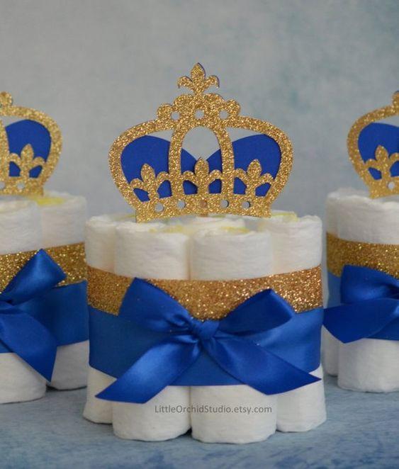 Ideas de tortas de pañales para nenes 