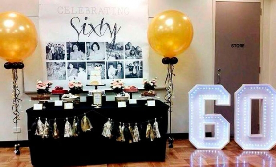 Decoraciones de cumpleaños para mujer adulta