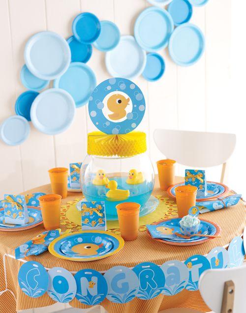 Decoración con platos de cartón 
