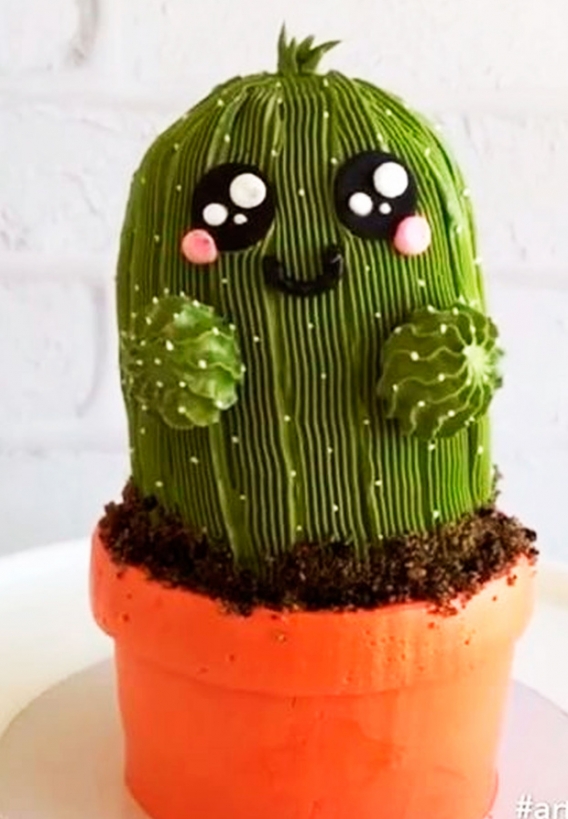 Torta de cactus