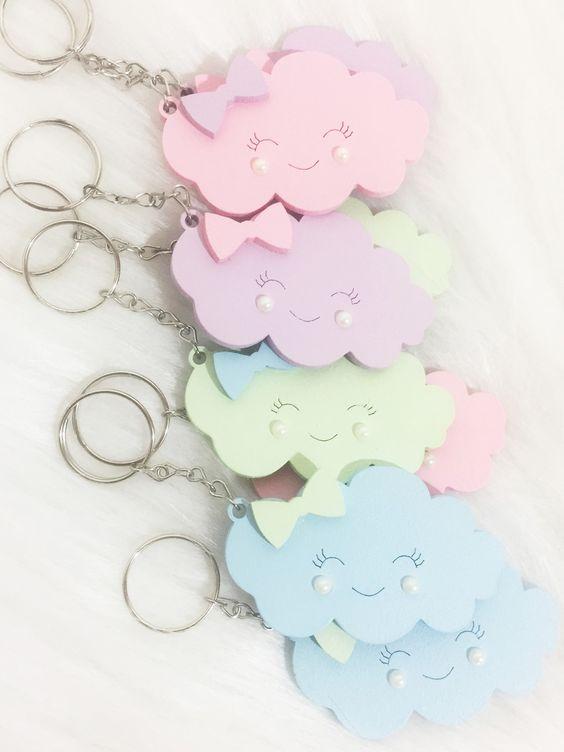 Llaveros souvenir de lluvia de amor