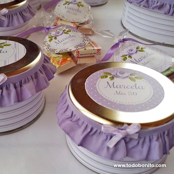 Ideas souvenirs para 50 años de mujer