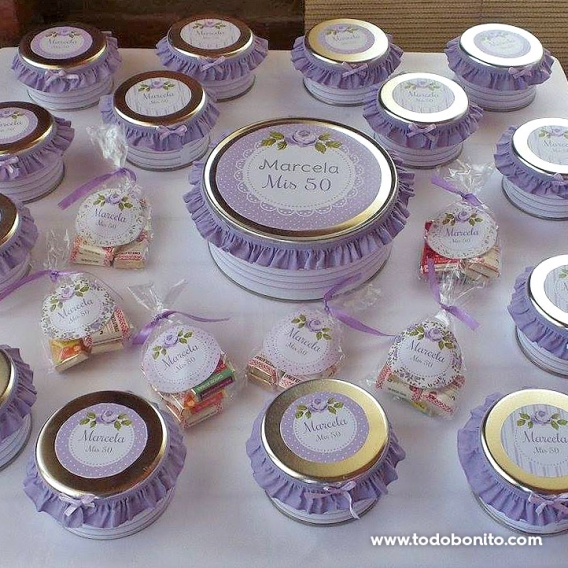 Souvenirs para 50 años de mujer