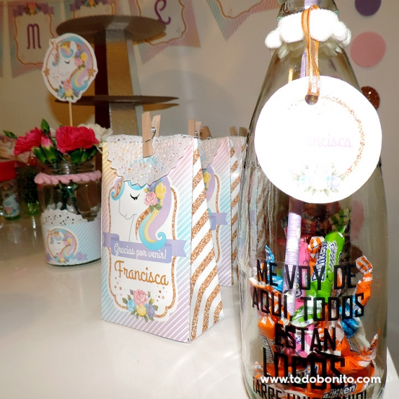 Souvenirs fiesta Unicornios
