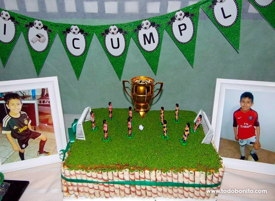 Torta de fútbol
