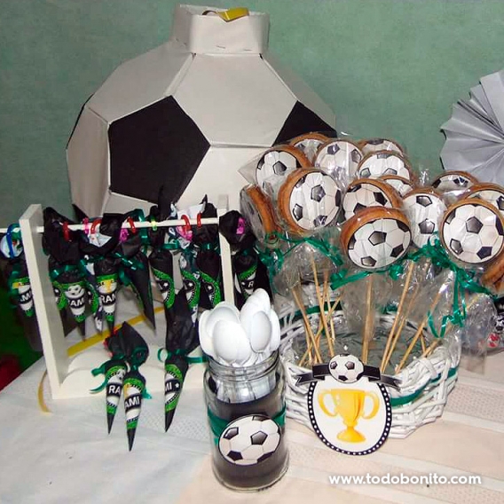 Golosinas de Fútbol Todo Bonito