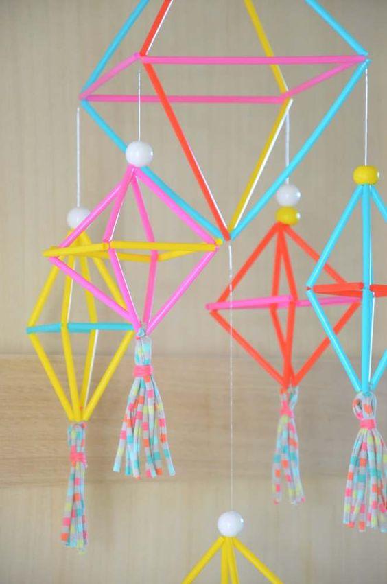 Creativas ideas de reciclaje con sorbetes