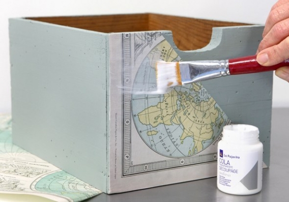 Cómo hacer decoupage