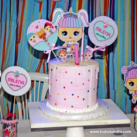 Adornos de torta LOL Surprise