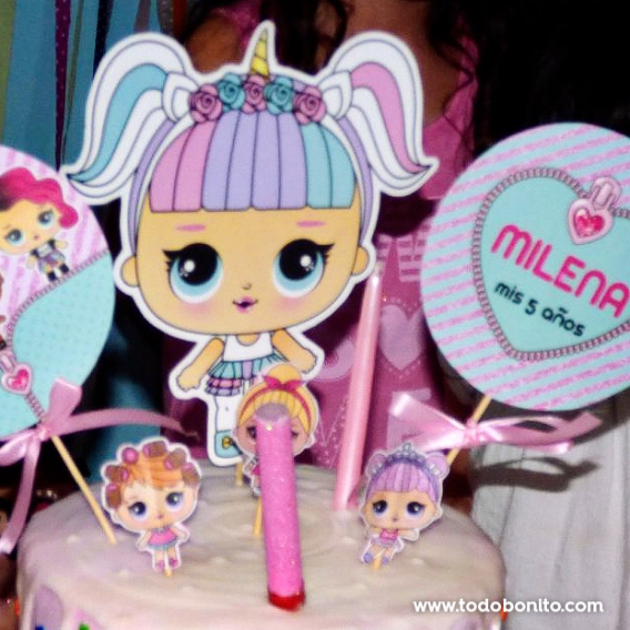 Decoraciones LOL Surprise para imprimir