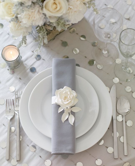 Ideas para decorar con flores de papel 