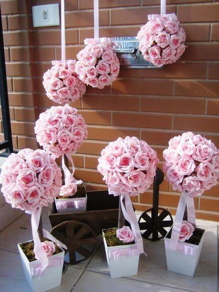 Ideas para decorar con flores de papel 