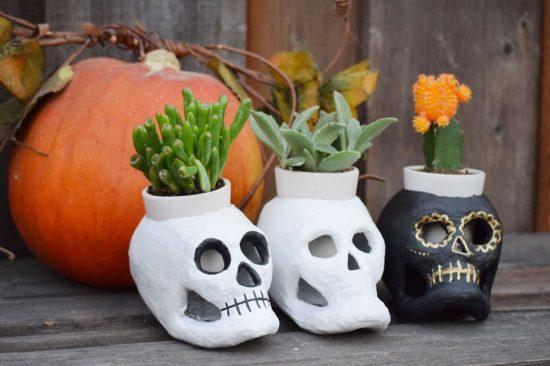 Maceteras de Calavera