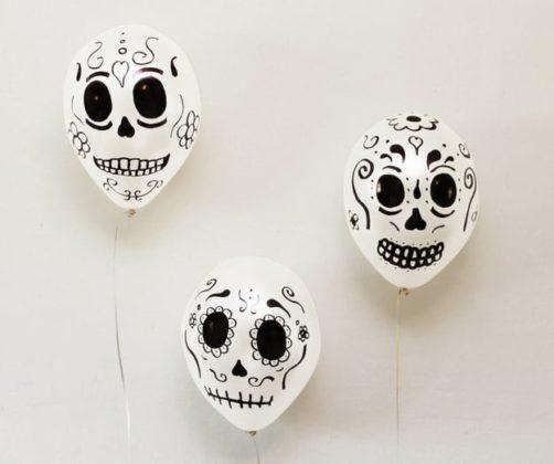 Globos calavera