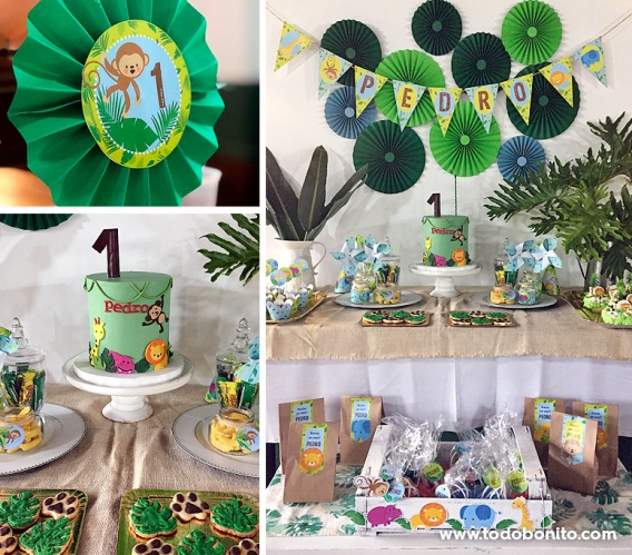 Pedro en la Selva para su primer añito