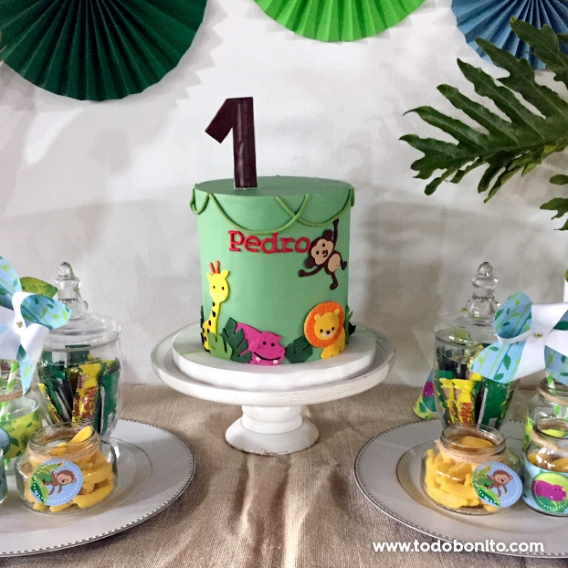 Pedro en la Selva para su primer añito