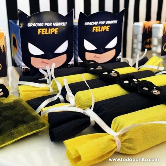 Cajitas de Batman para imprimir por Todo Bonito