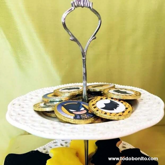 Golosinas decoradas cumpleaños Kit Batman Todo Bonito