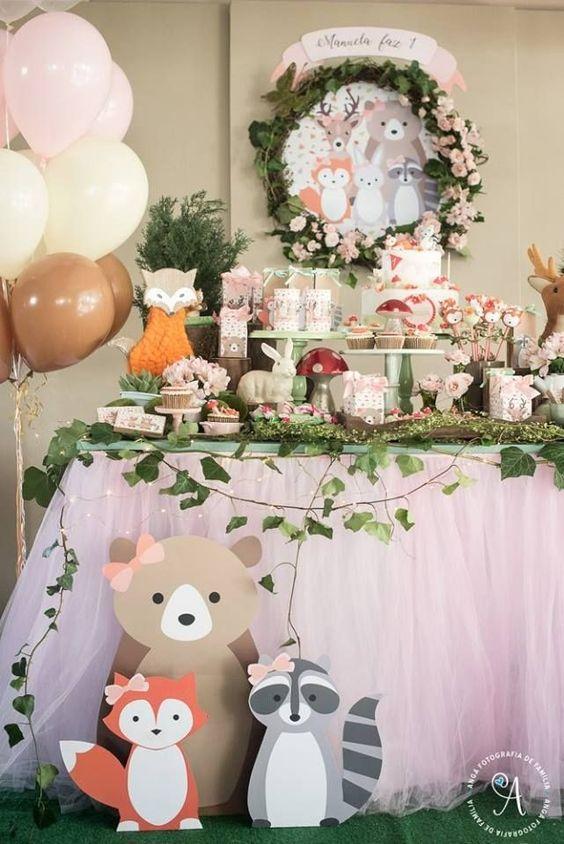 Ideas para fiesta de animalitos del bosque 