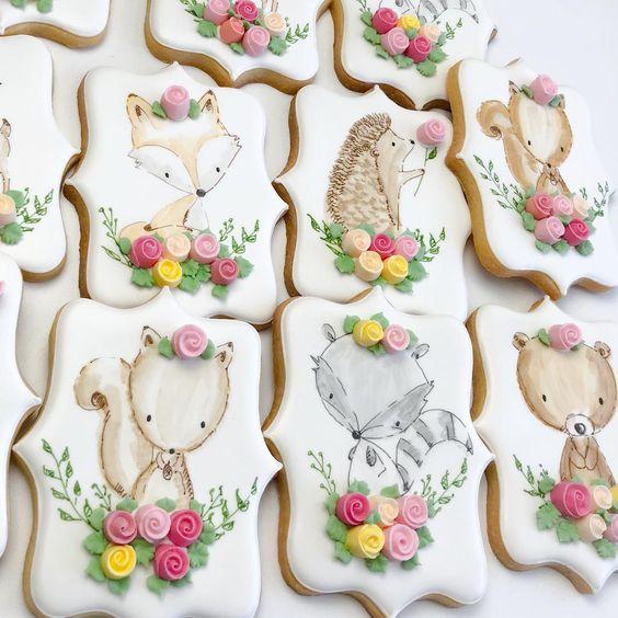 Galletas de animalitos del bosque 