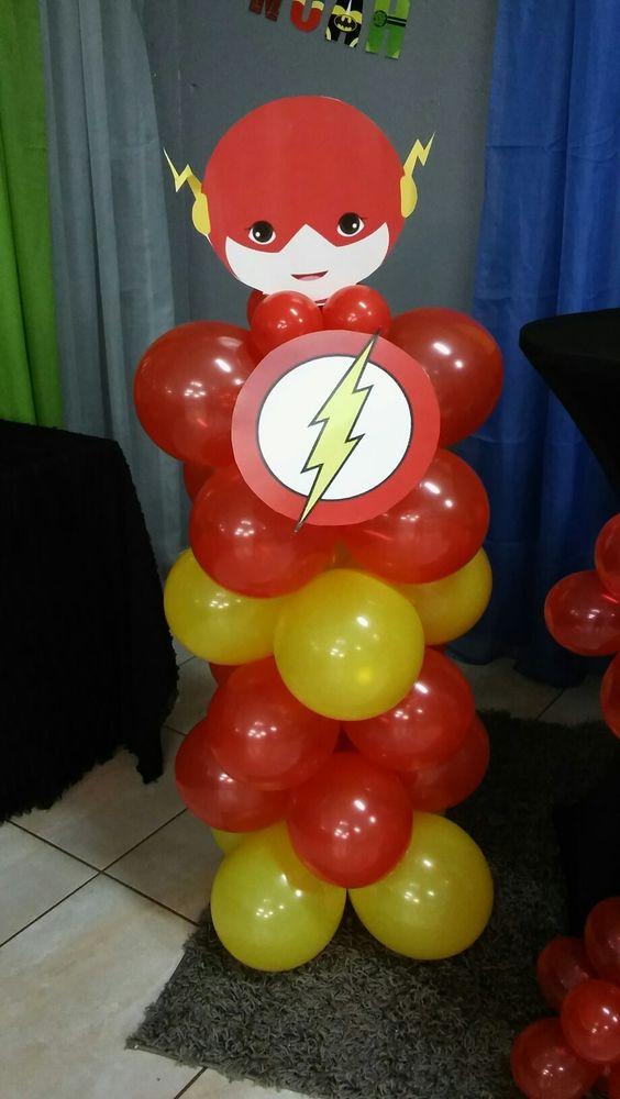 Decoración de fiesta con flash