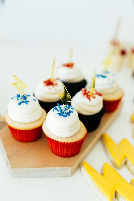Cupcakes de flash 