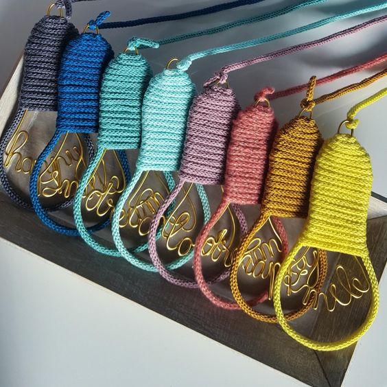Ideas de decoración con cordones 
