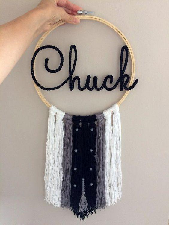 Ideas de decoración con cordones 