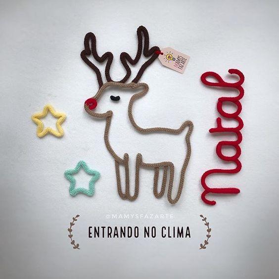 Ideas de decoraciones navideñas con cordones 