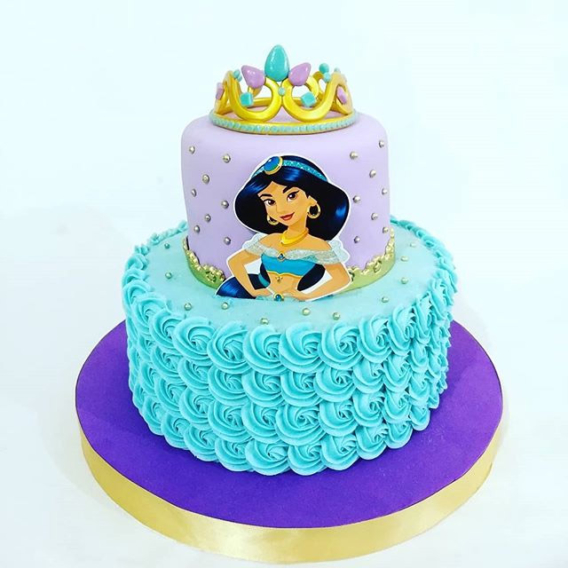 Torta de la princesa Jasmine