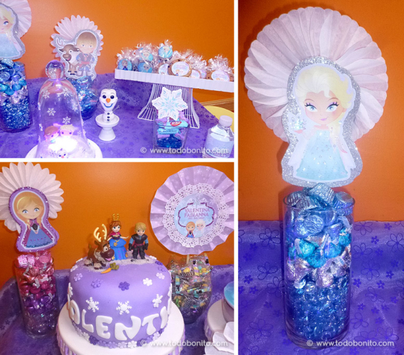 Una colorida fiesta de Frozen