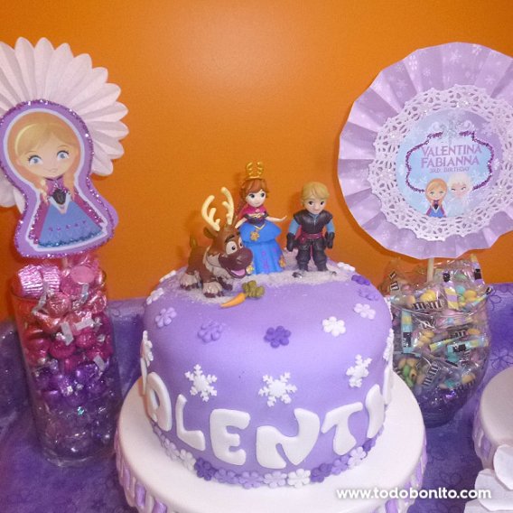 Una colorida fiesta de Frozen