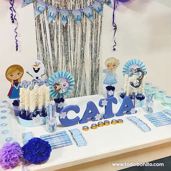 Golosinas personalizadas de Frozen