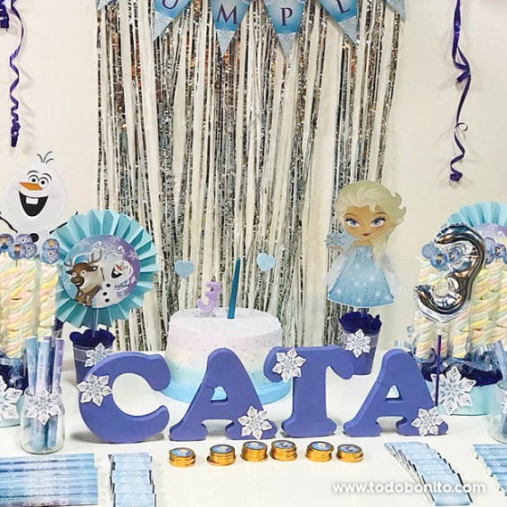 Mesa dulce de Frozen