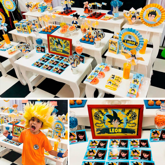 Un genial cumple de Dragon Ball