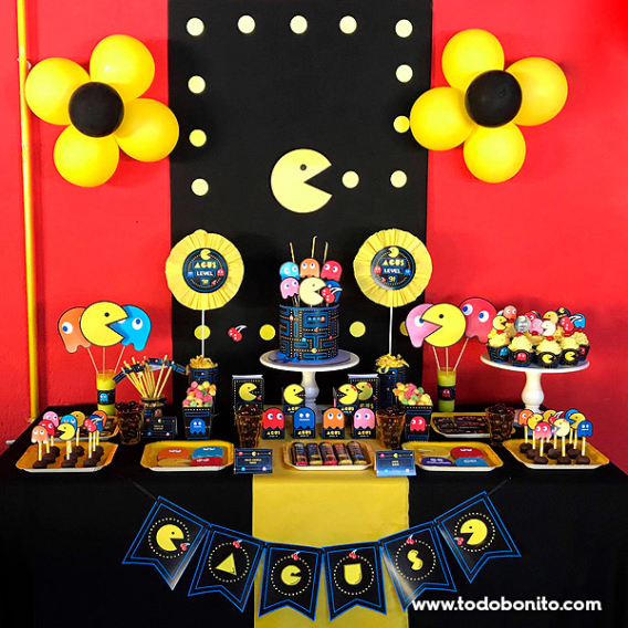 Ideas cumpleaños de Pacman