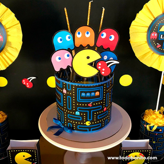 Torta de de Pacman Torta de de Pacman