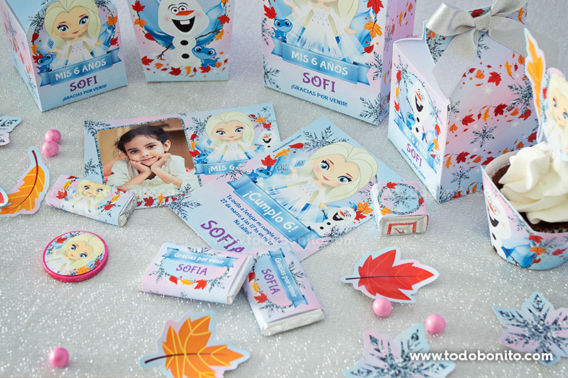 Kit Imprimible Frozen 2 Elsa pelo suelto