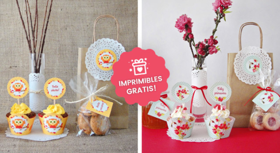 Mini kits imprimibles gratis primavera y otoño