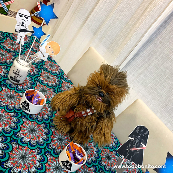 Un cumple de Star Wars para 40 años en casa