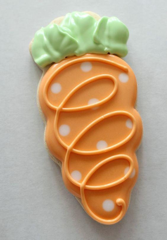 Galletas decoradas para fiesta de conejitos 