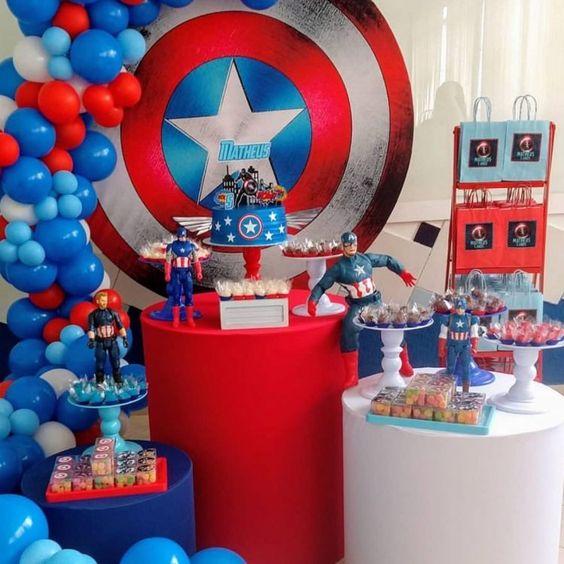 Ideas de decoración de Capitán América