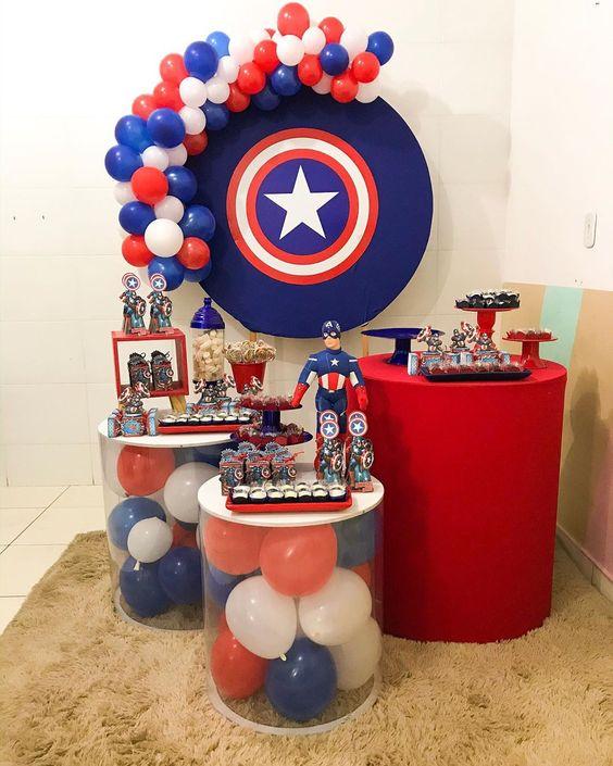 Ideas de decoración de Capitán América