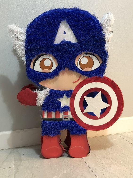 Piñata de Capitán América