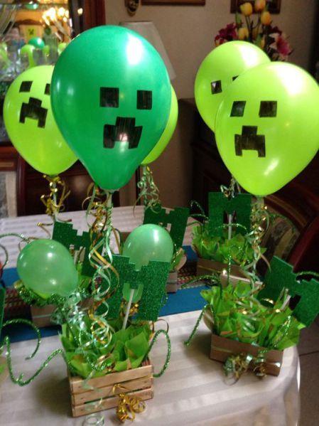 Decoración de Cumpleaños Minecraft: Ideas y Descargas Gratis 