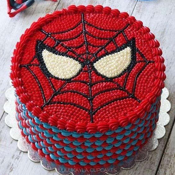 Increíbles tortas del Hombre Araña - Todo Bonito
