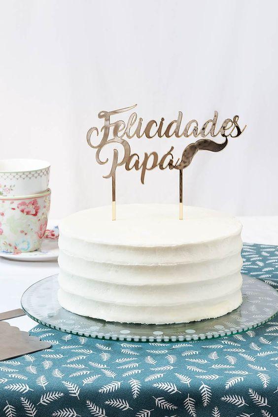 Cocinar un postre delicioso para el día del padre 