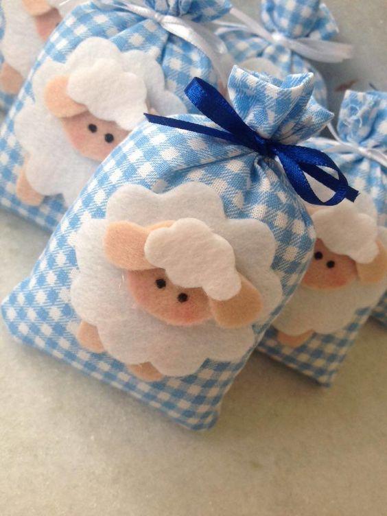 Souvenirs de oveja para nene